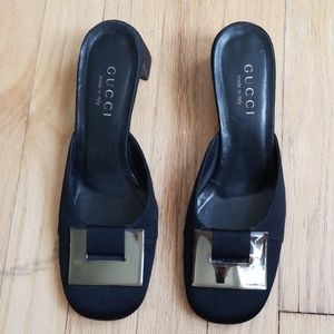 HOST PICK! ❤ Vintage Gucci square toe heel